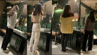 广西4名骚逼的合集！在同一间酒店的挨操后入合集！