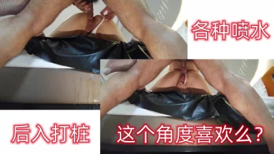 这才叫打桩好吗？后入JK少妇